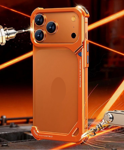 G-Shaped Metal Frame Bracket Anti-fall Mobile Phone Case