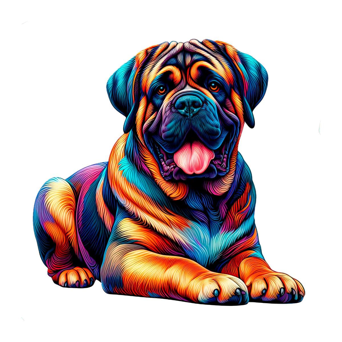 English Mastiff Dog - Jigsaw Puzzle