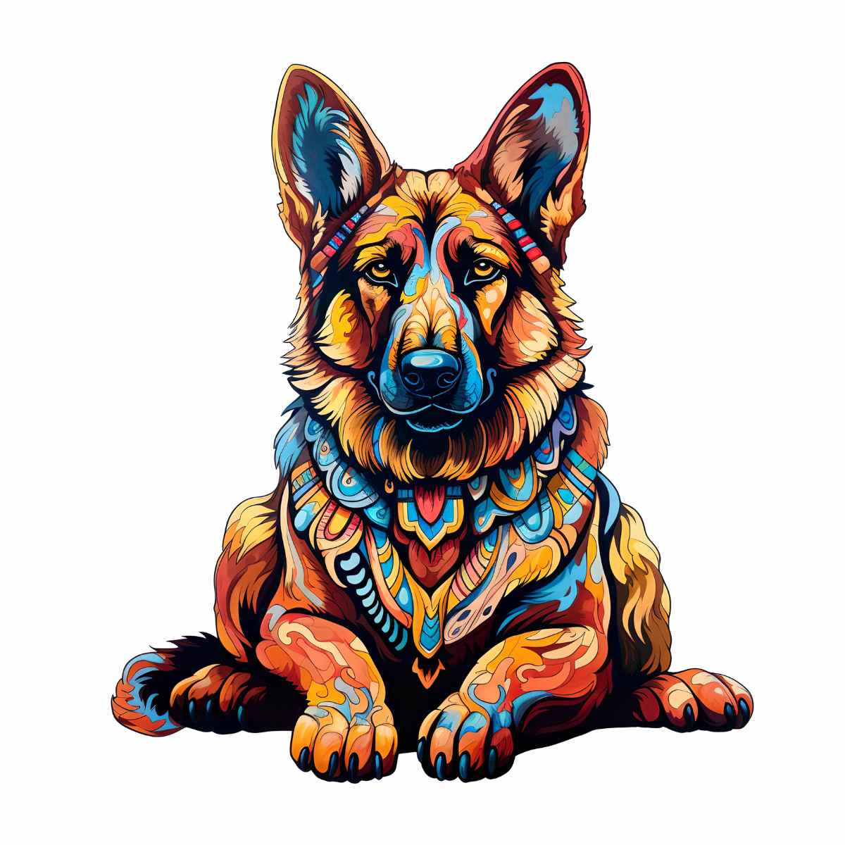 German Shepherd Dog - Jigsaw Puzzle