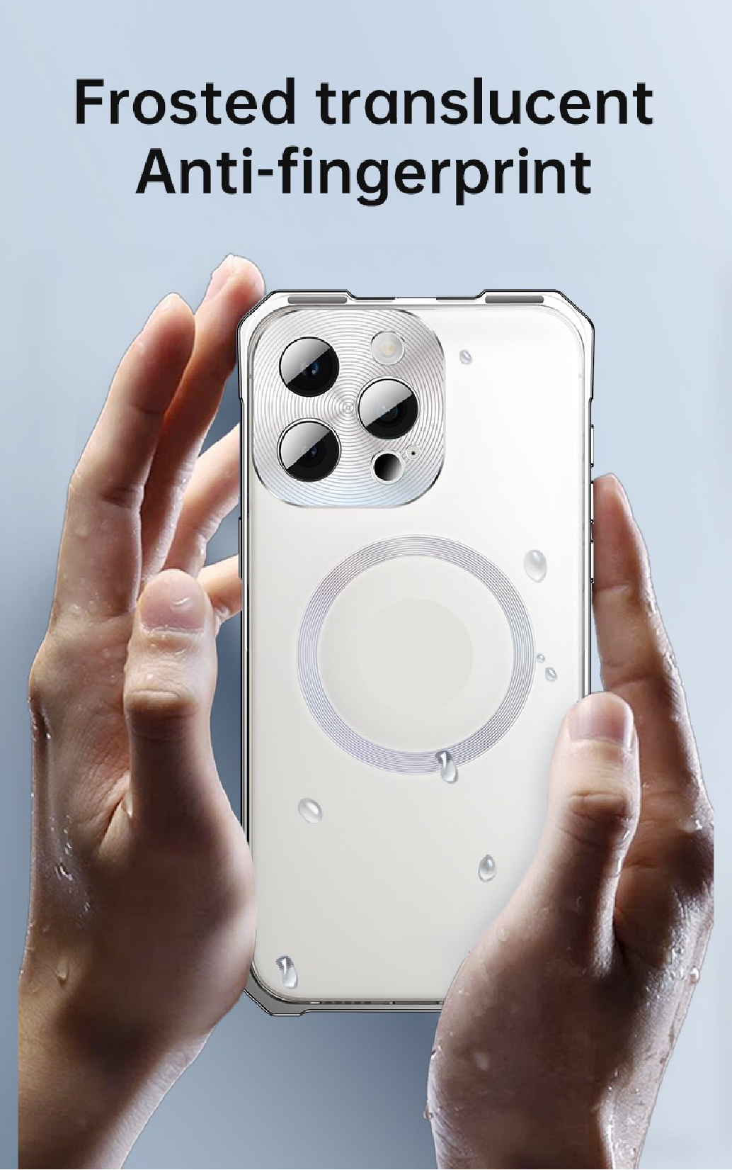 Magnetic Alloy Frame Mobile Phone Case