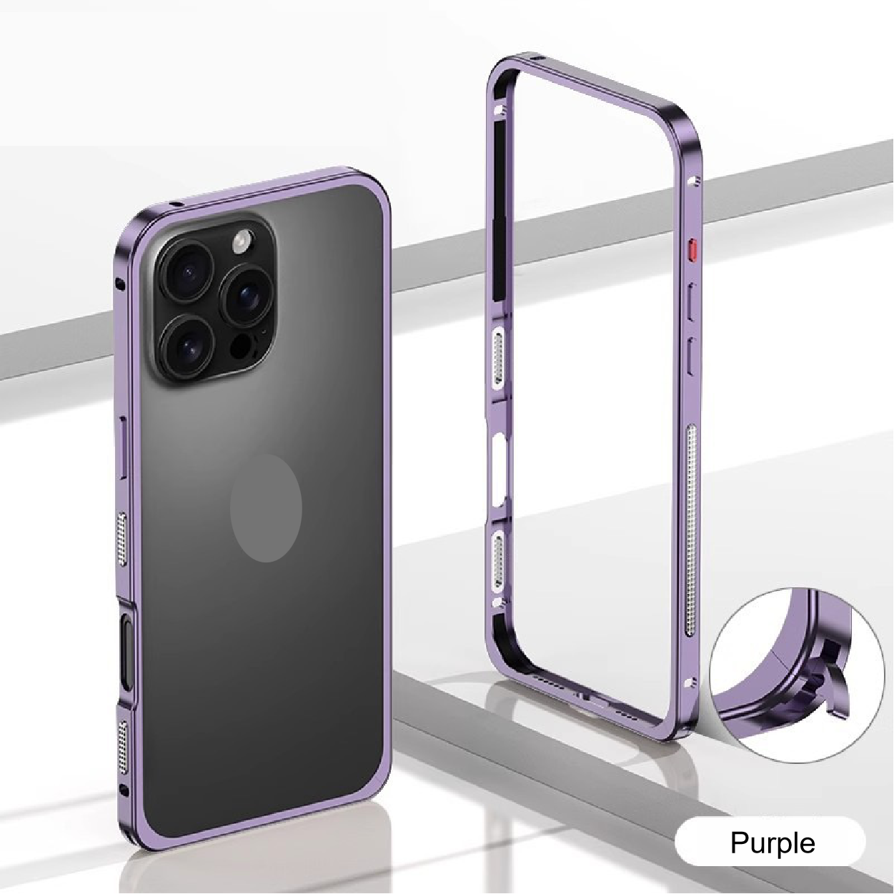 Premium Metal Frame Heat Dissipation Phone Case