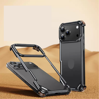 Metal Frame Airbag Anti-fall Mobile Phone Case