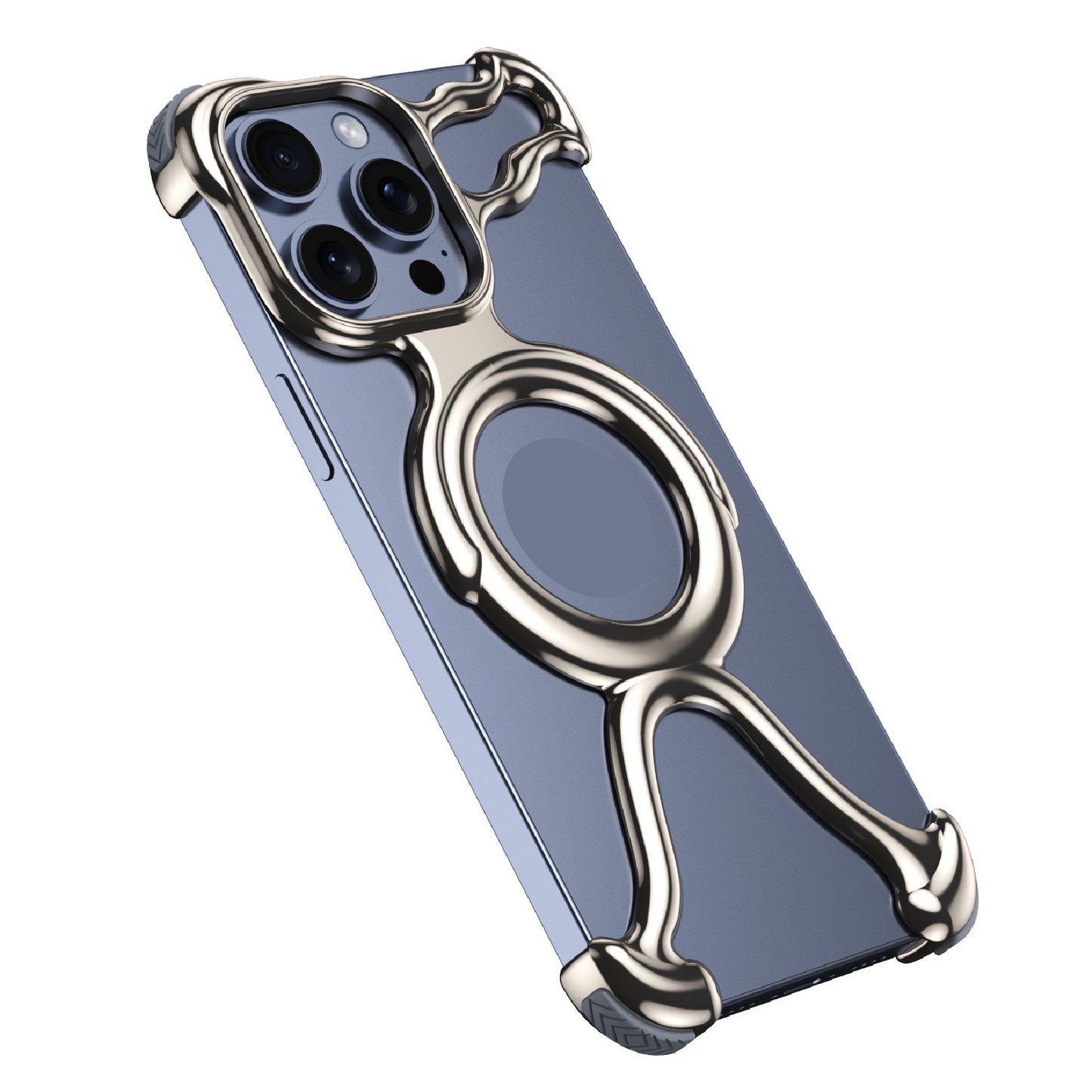 Special Shaped Liquid Metal Magnetic Phone Case