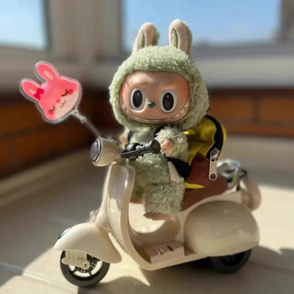 Labubu Mini Travel Moped