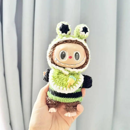 Handmade Labubu Crochet Animal Outfits
