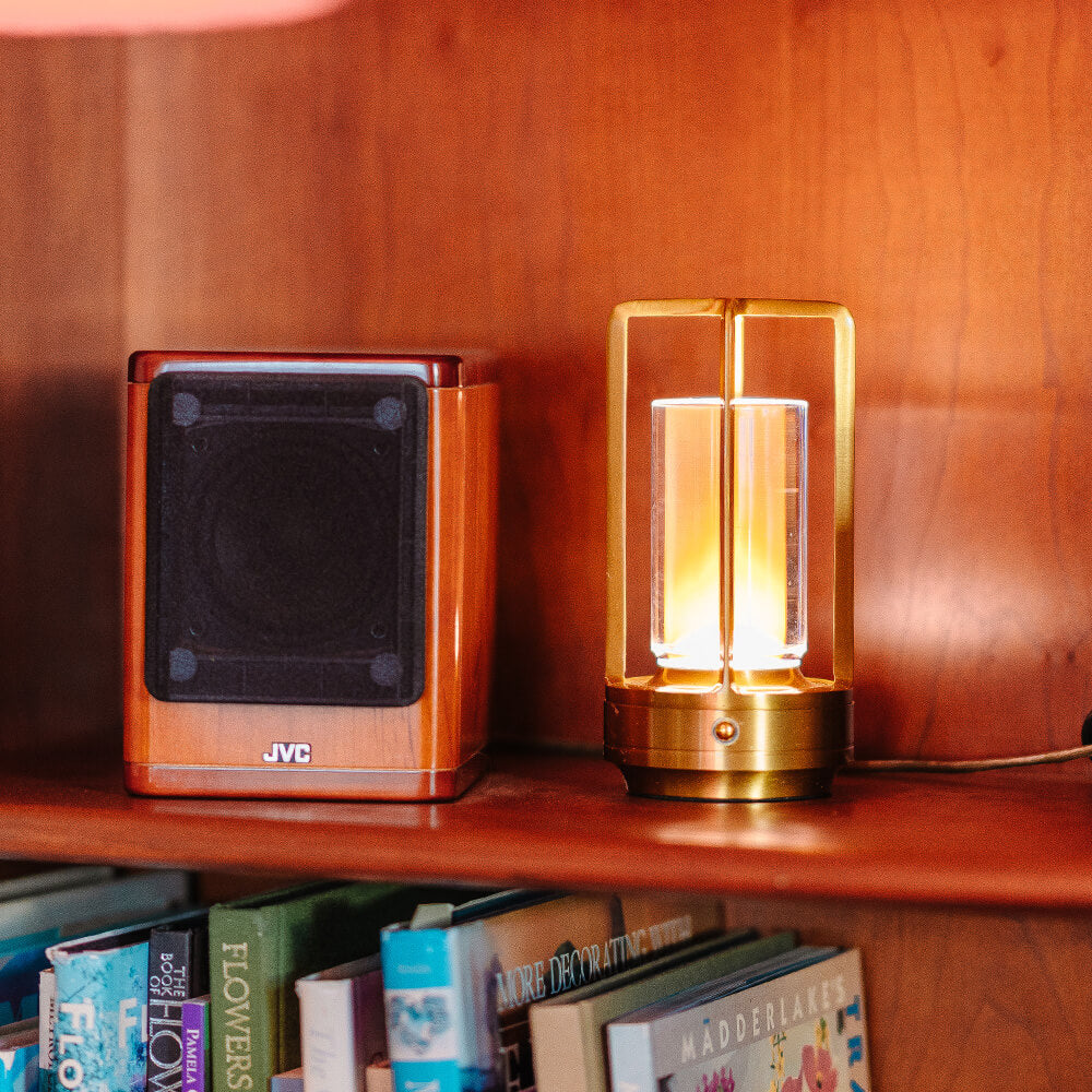 Ambient Lantern™ Cordless Crystal Table Lamp