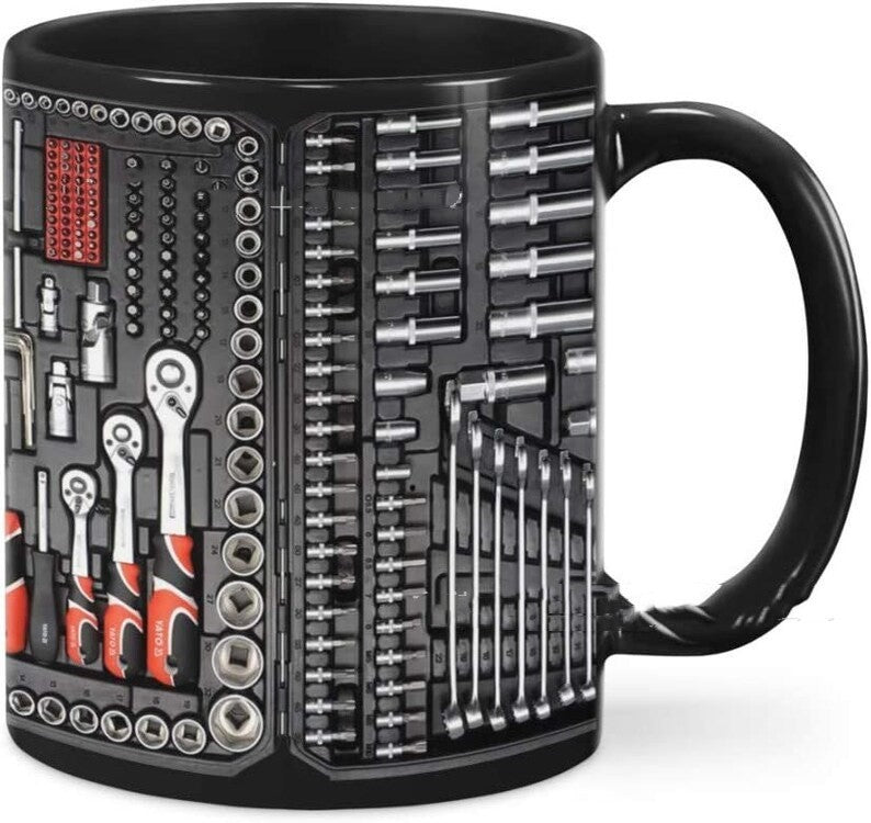 Mechanic Toolbox Ceramic Mug Household