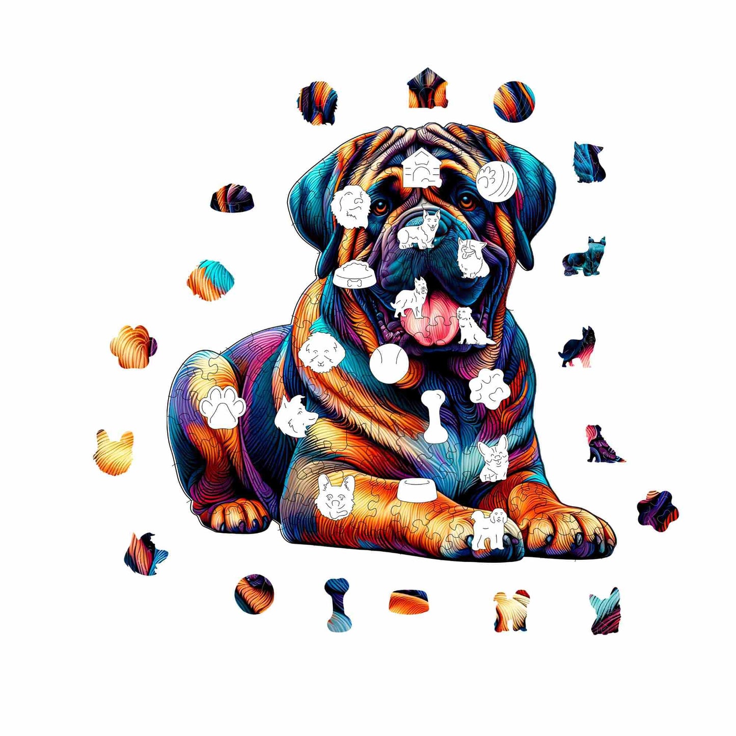 English Mastiff Dog - Jigsaw Puzzle