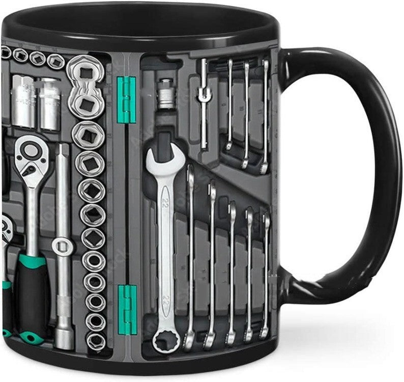 Mechanic Toolbox Ceramic Mug Household