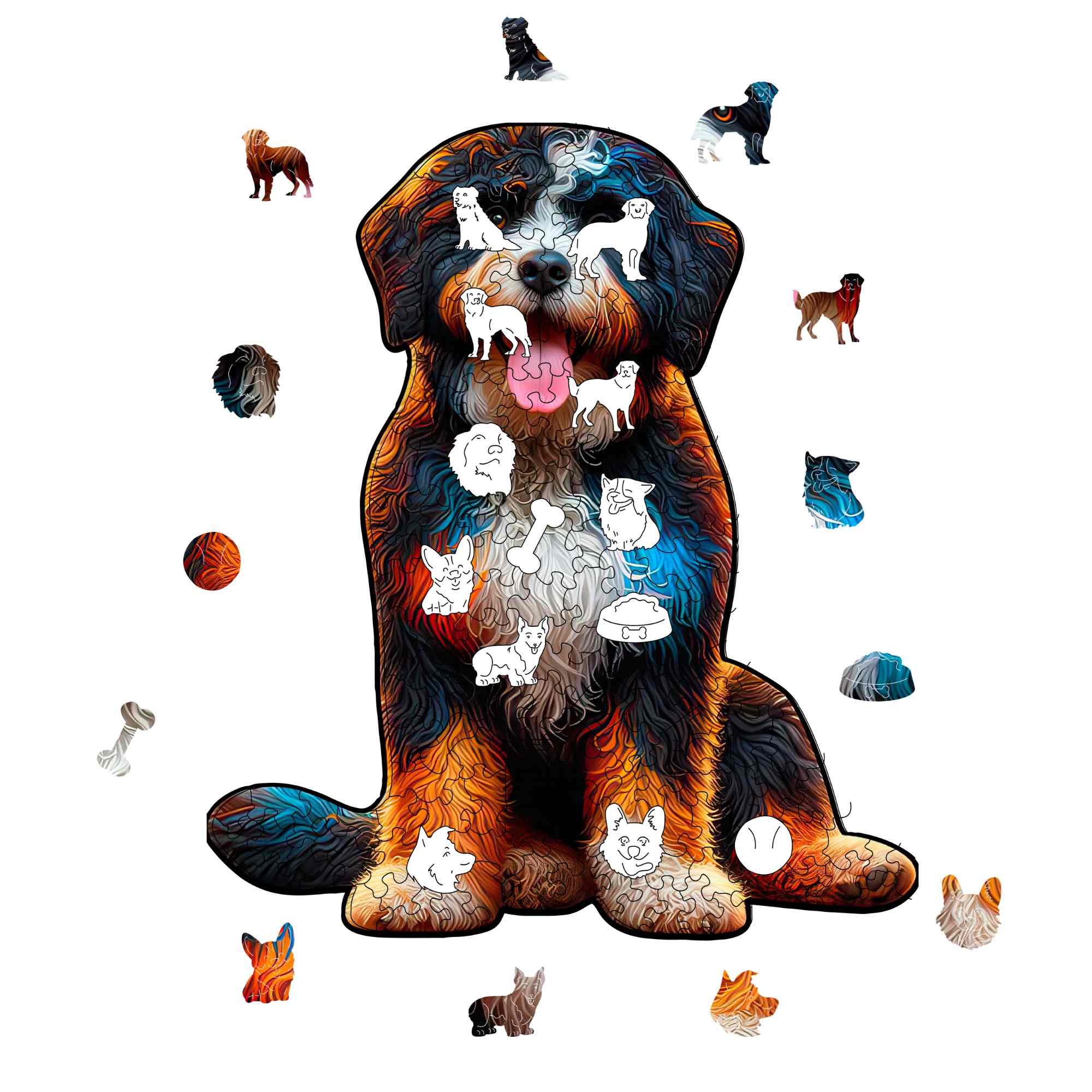 Portuguese Water Dog - Jigsaw Puzzle