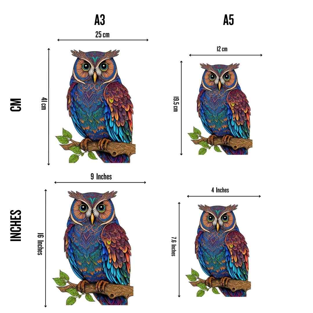 Wisdom Owl - Jigsaw Puzzle