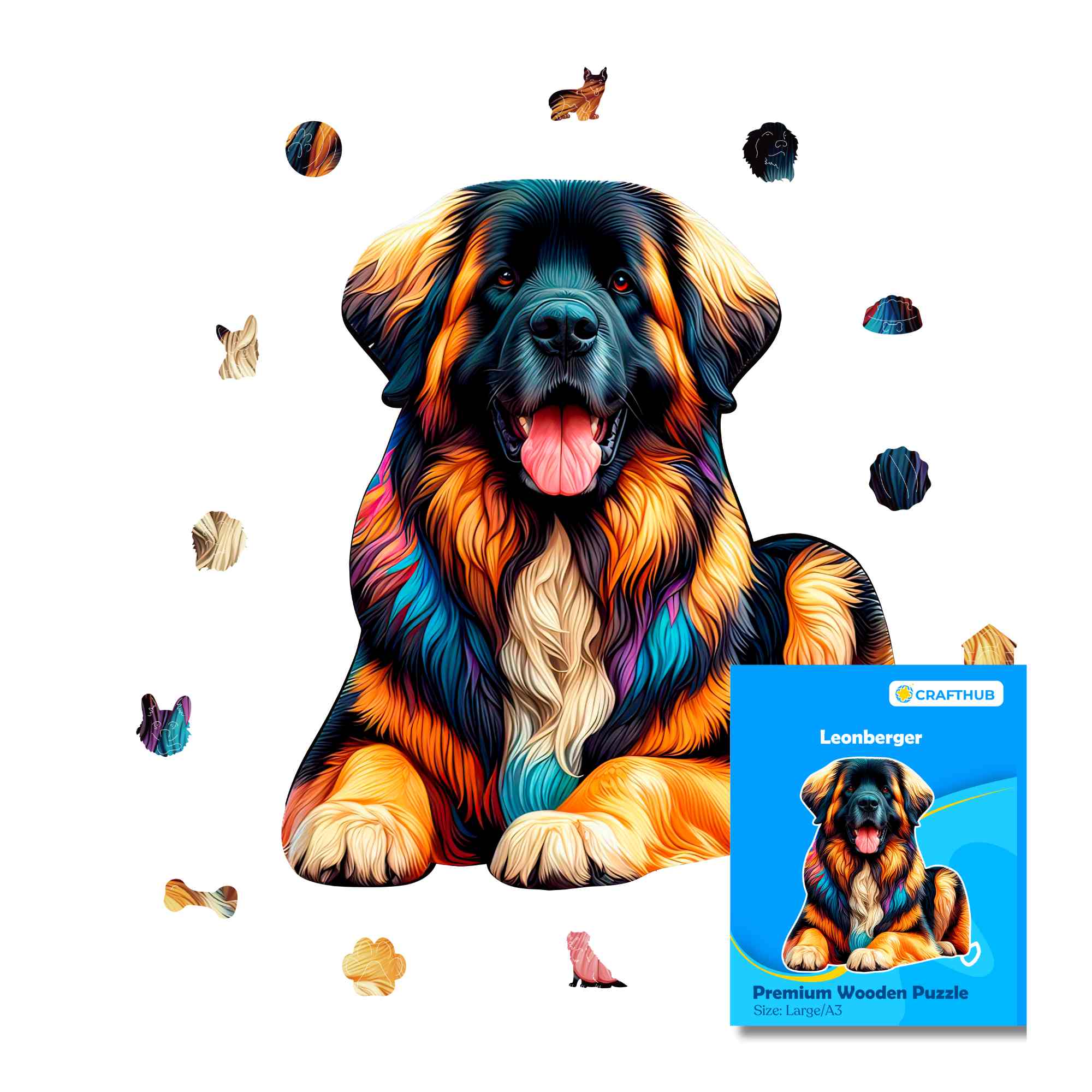 Leonberger Dog - Jigsaw Puzzle