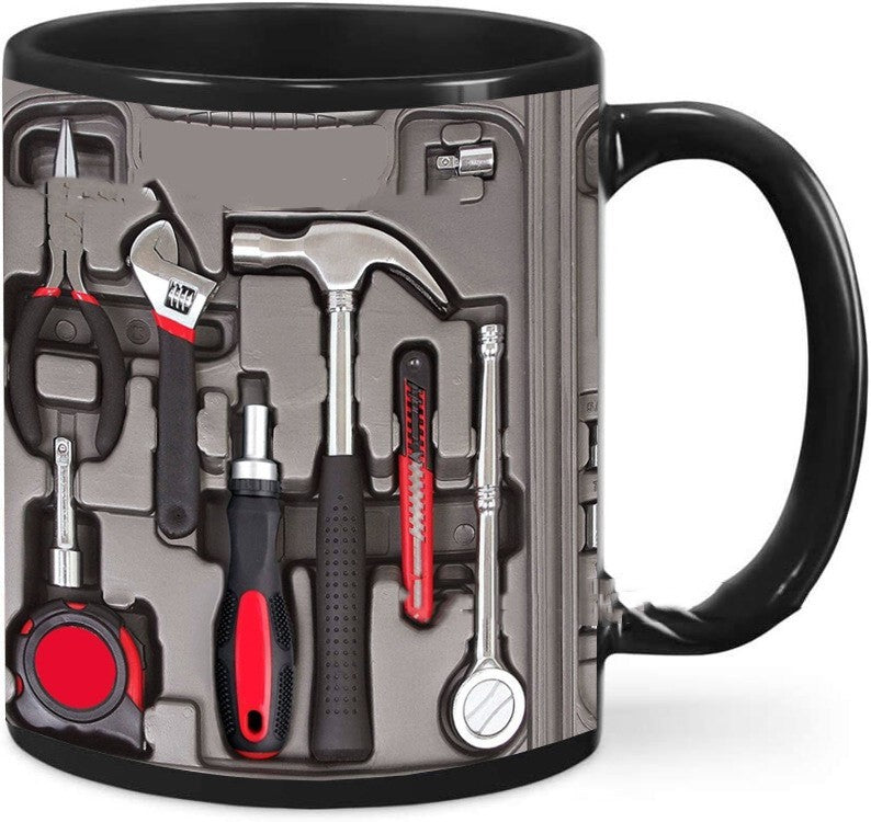 Mechanic Toolbox Ceramic Mug Household