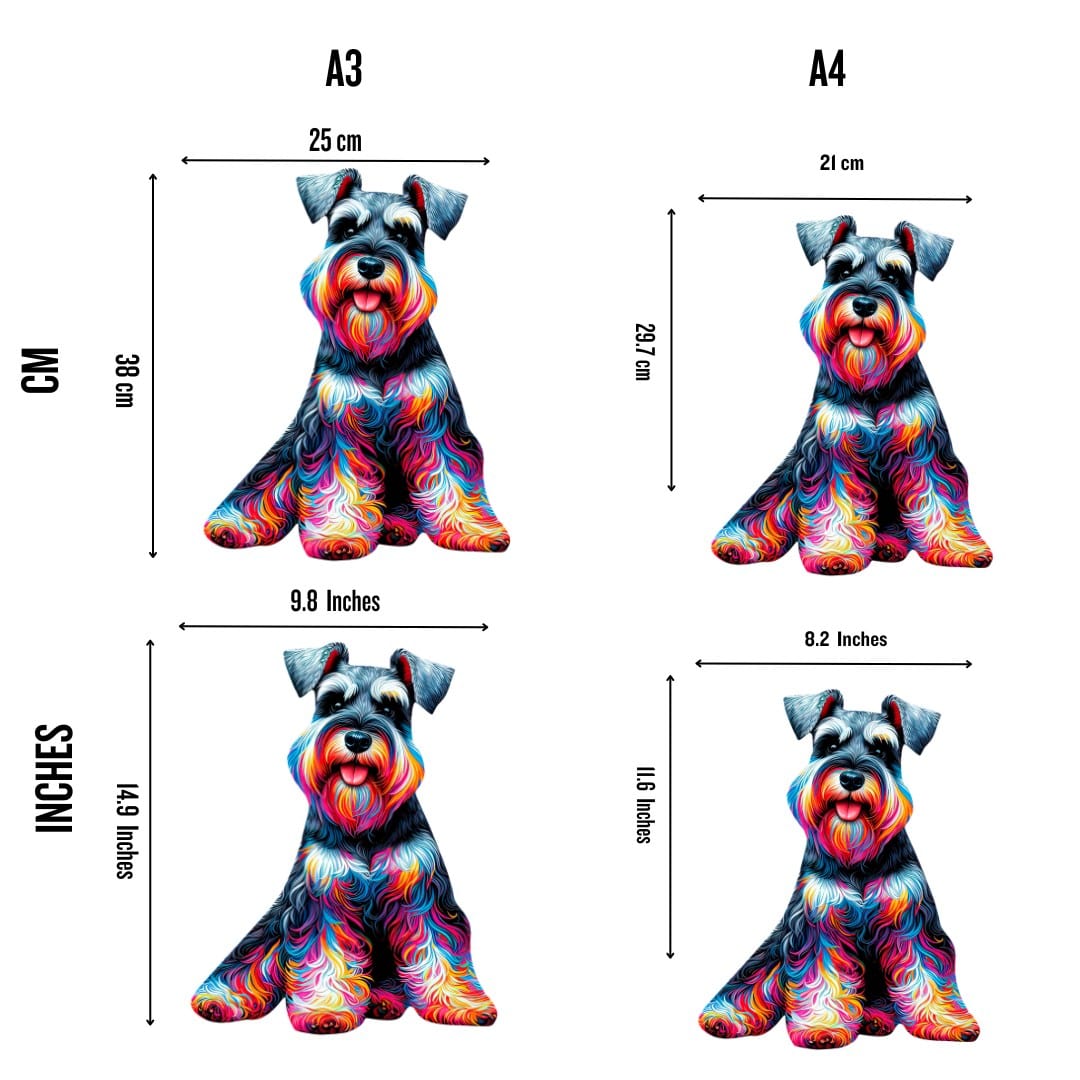 Miniature Schnauzer Dog - Jigsaw Puzzle