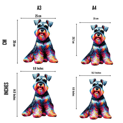 Miniature Schnauzer Dog - Jigsaw Puzzle