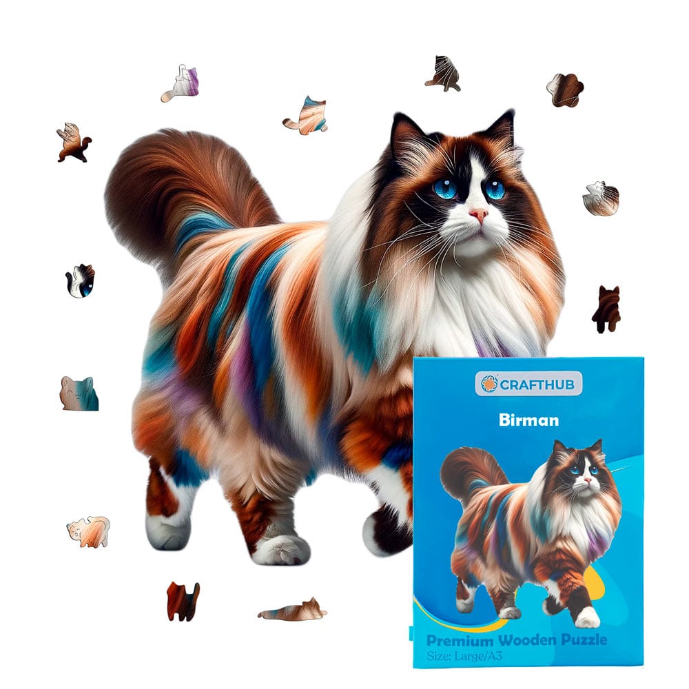 Birman Cat - Jigsaw Puzzle