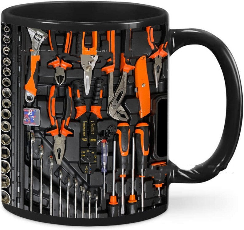 Mechanic Toolbox Ceramic Mug Household