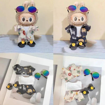 Handmade Hawaii Beach Labubu Outfit