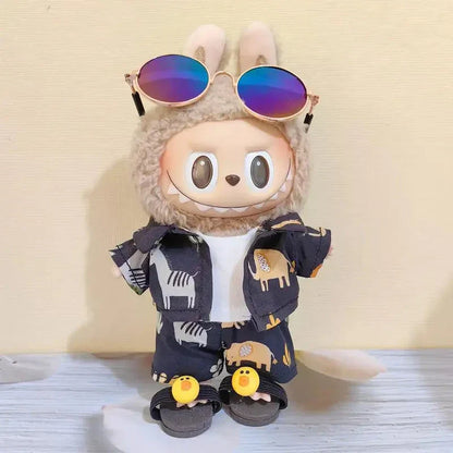Handmade Hawaii Beach Labubu Outfit