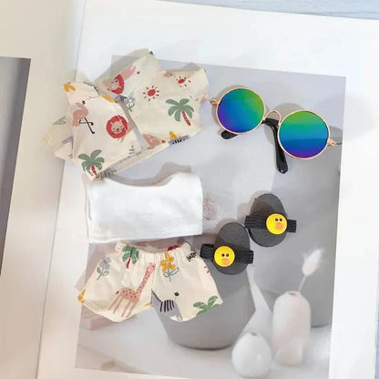 Handmade Hawaii Beach Labubu Outfit