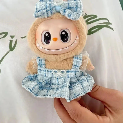 Handmade Labubu Heart Dress Outfit with Accessories