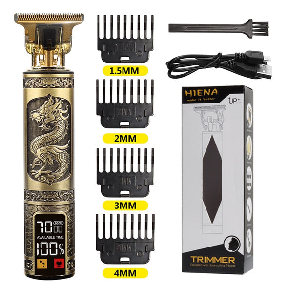 70% OFF! Zero Gapped Hair Trimmmer LCD Professional Hair Clippers