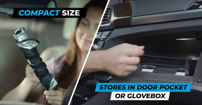 Car Windshield Sunshade Umbrella - Foldable Car Umbrella Sun Shade Cover, UV Block for Car Front Window