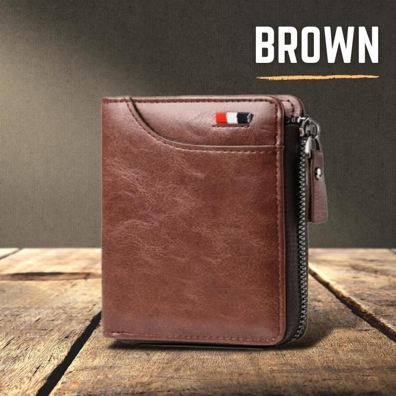 Waterproof Leather Multi-function RFID Blocking Wallet