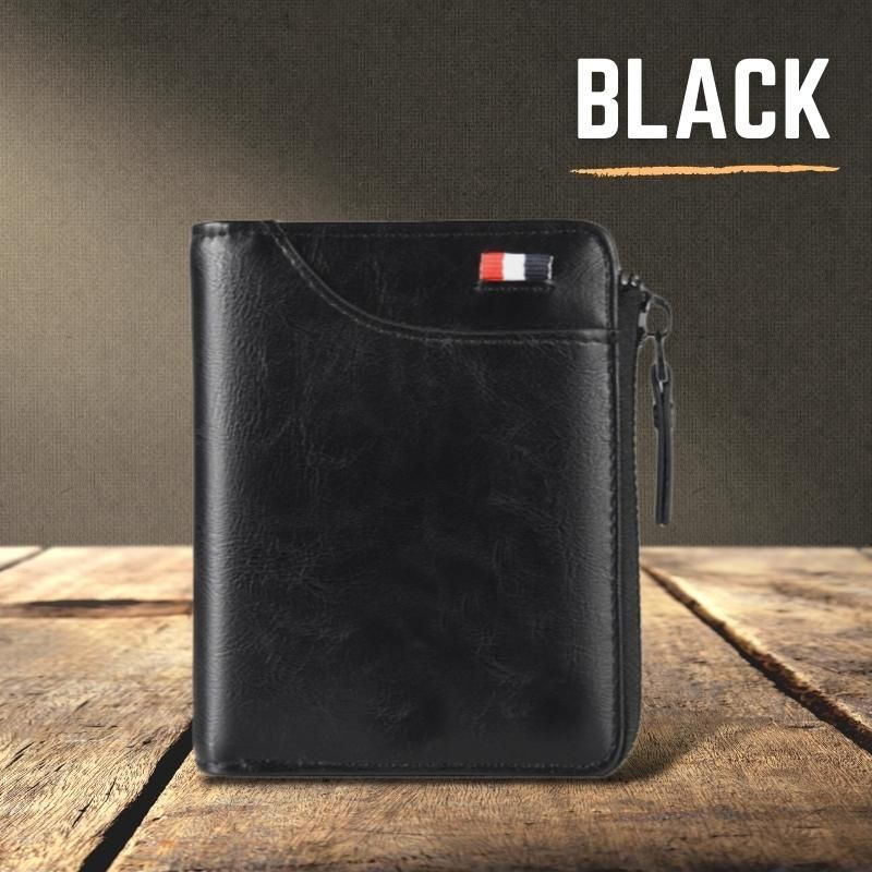 Waterproof Leather Multi-function RFID Blocking Wallet