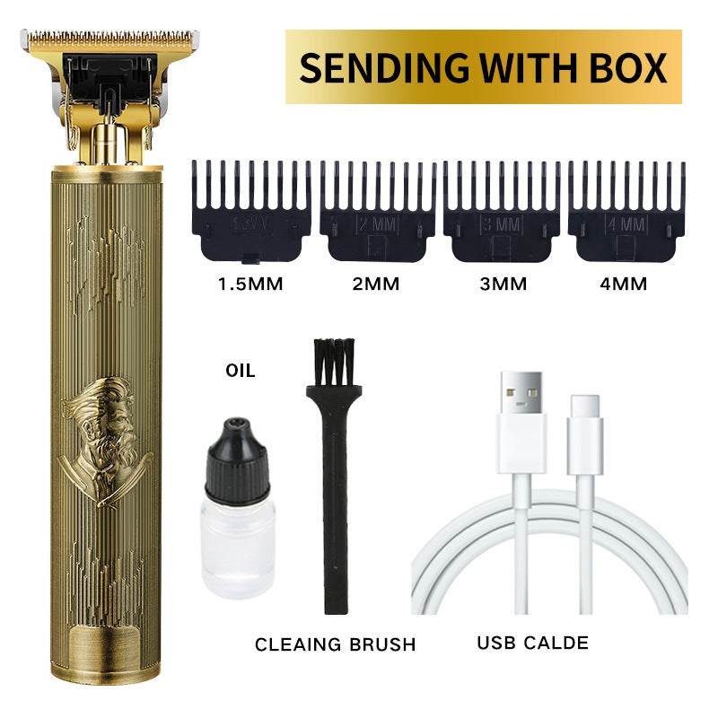 Newest LCD  Hair Clippers Professional Hair Trimmer