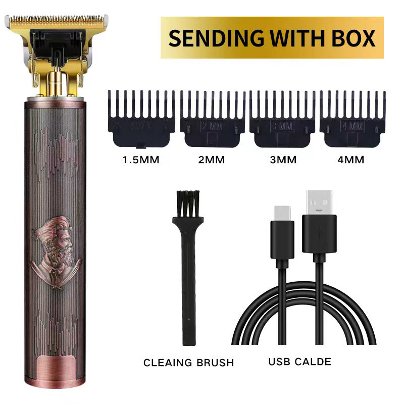 Newest LCD  Hair Clippers Professional Hair Trimmer