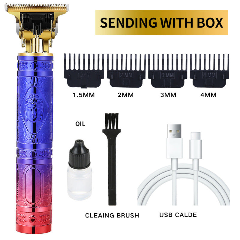 Newest LCD  Hair Clippers Professional Hair Trimmer pl