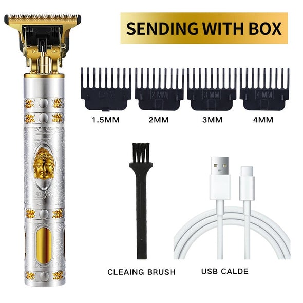 50% OFF! Zero Gapped Hair Trimmer LCD Professional Hair Clippers