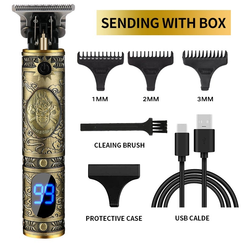 70% OFF !NEW LED Hair Trimmmer Professional Hair Clippers