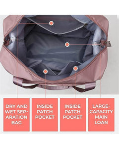 🎄 Hot Sales- 50% OFF Collapsible Waterproof Large Capacity Travel Handbag