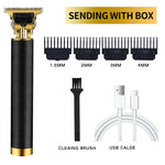 Load image into Gallery viewer, USB Hair Clippers LCD Professional Hair Beards Trimmer
