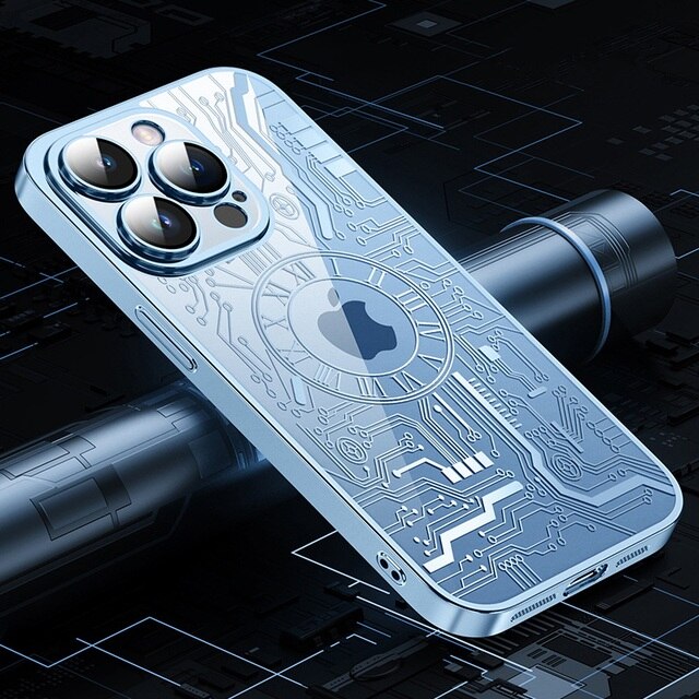 Circuit Pattern Magsafe iPhone Case