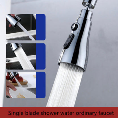 Pressurized Faucet 360 Degree Rotating Water Tap