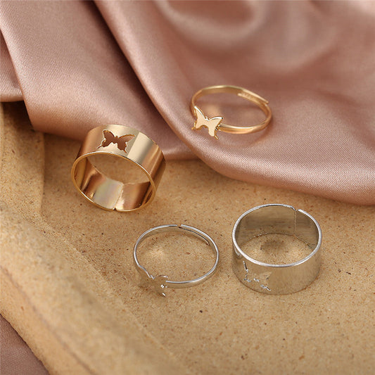 Butterfly Ring Set - (Comes With Both Rings)