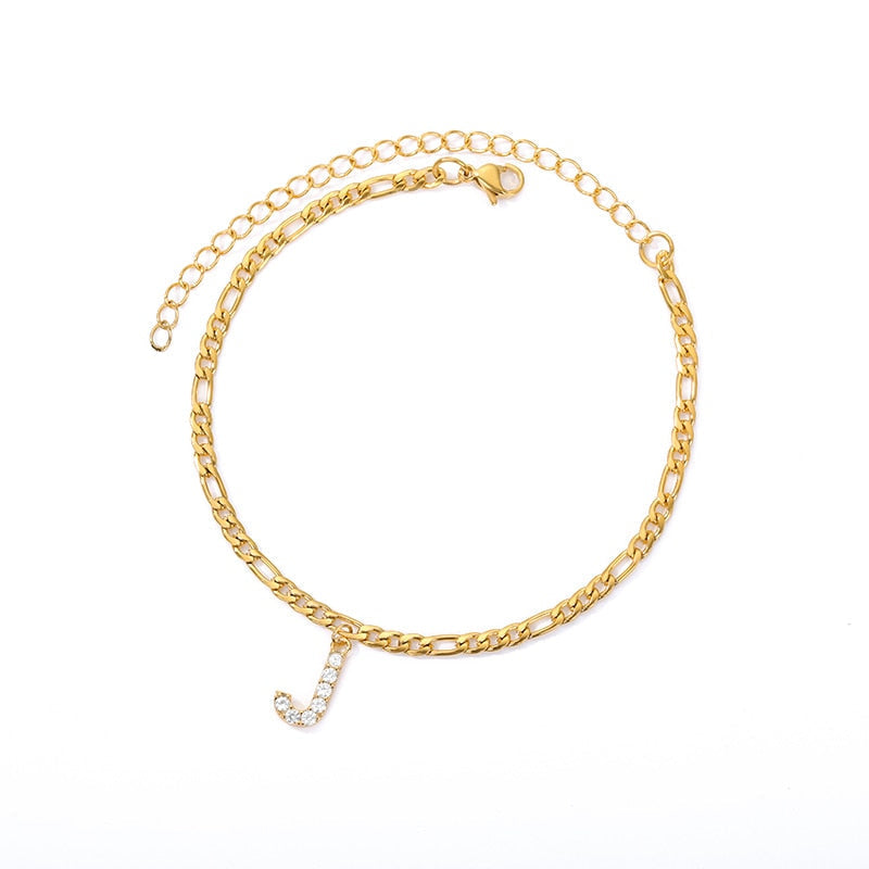 【Buy 1 Get 1 Free】Loving Initial Anklet