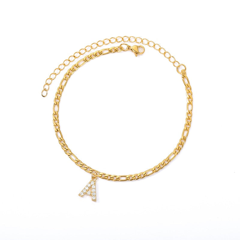 【Buy 1 Get 1 Free】Loving Initial Anklet