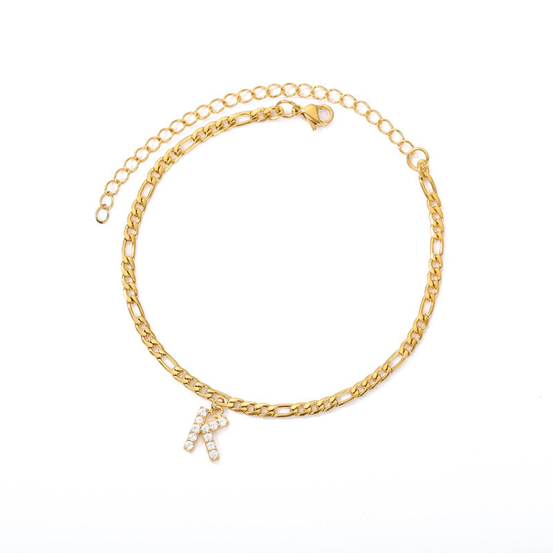 【Buy 1 Get 1 Free】Loving Initial Anklet