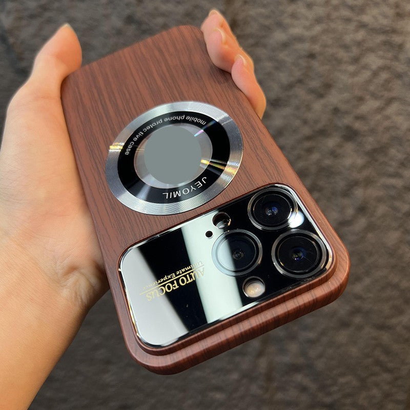 Wood Grain Magsafe Phone Case