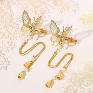【Buy 1 Get 3 Free】Butterflies in your hair! Flapping butterfly hair clip😍