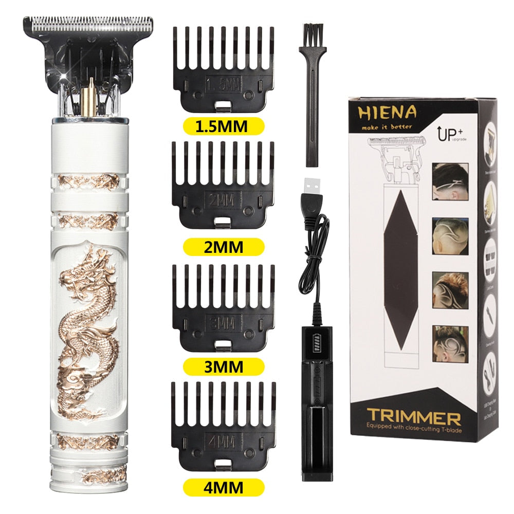 Newest USB Hair Clippers LCD Professional Hair Beards Trimmer