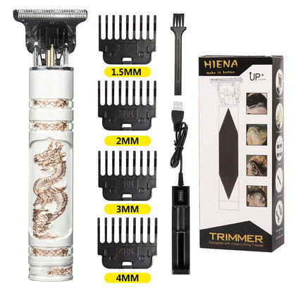 Newest USB Hair Clippers LCD Professional Hair Beards Trimmer