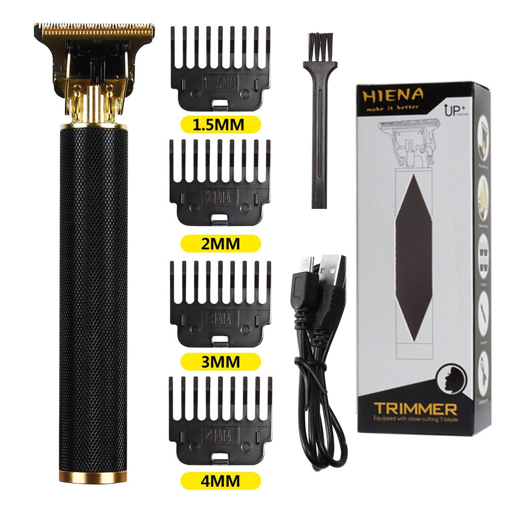 Newest USB Hair Clippers LCD Professional Hair Beards Trimmer