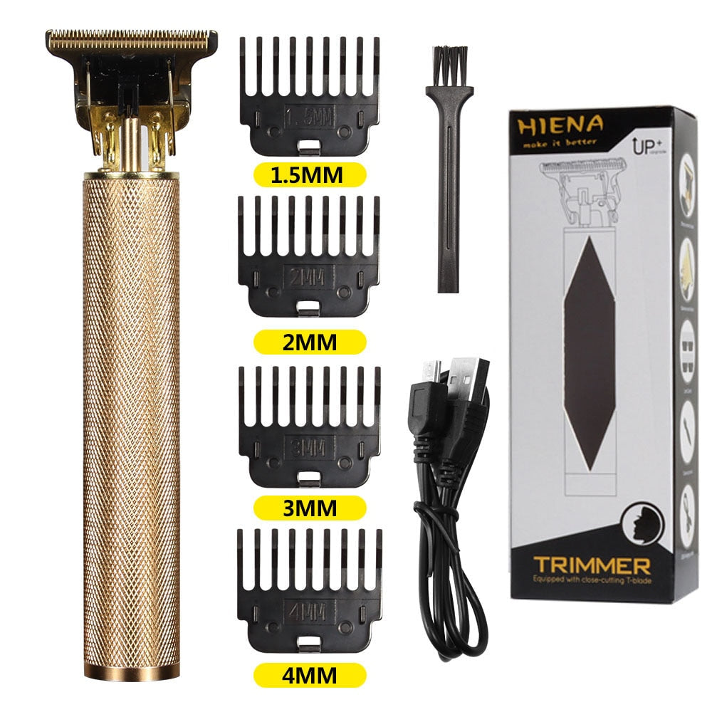 Newest USB Hair Clippers LCD Professional Hair Beards Trimmer
