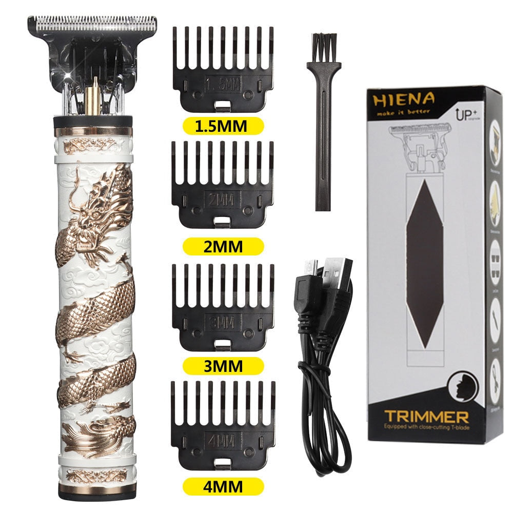 Newest USB Hair Clippers LCD Professional Hair Beards Trimmer