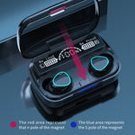 Load image into Gallery viewer, TWS Bluetooth 5.1 Earphones 3500mAh Waterproof Charging Box
